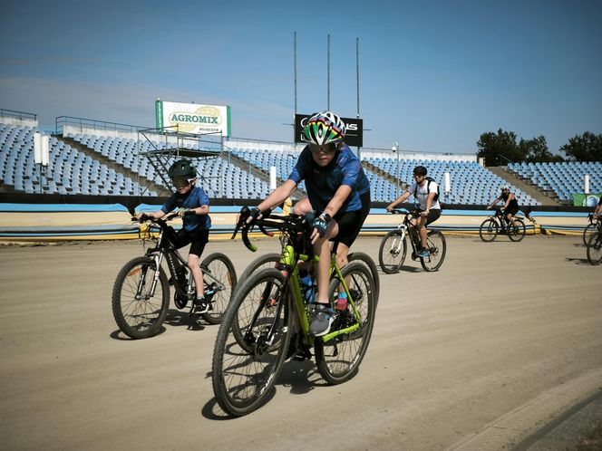 Rowerowa stolica Polski na stadionie 