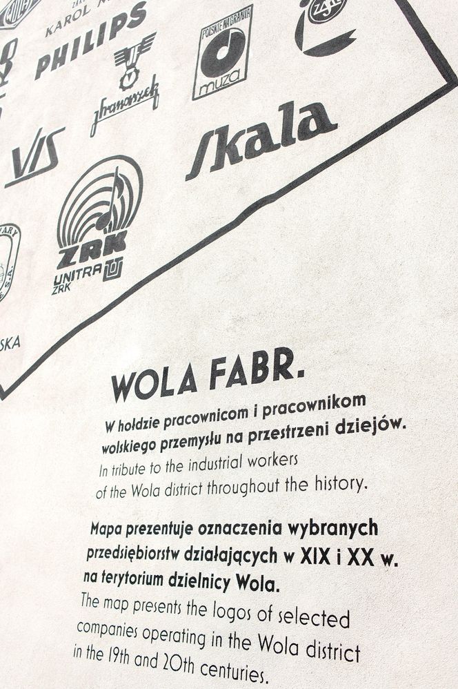 Nowy mural na terenie Fabryki Norblina. Upamiętnia przemysłowe korzenie dzielnicy