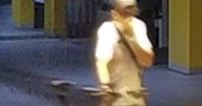 Poznajesz tego mężczyznę? Myślał, że nikt go nie widzi, teraz szuka go policja