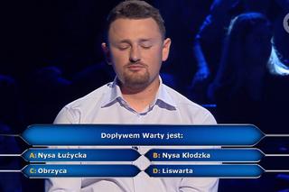 Dopływem Warty jest... Odpowiedź na pytanie z Milionerów