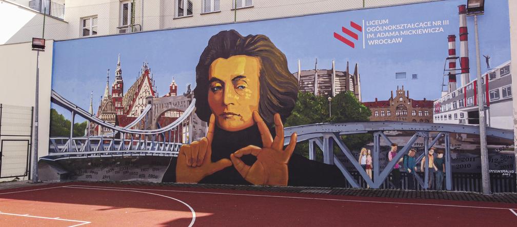 Nowy mural na wrocławskim Nadodrzu