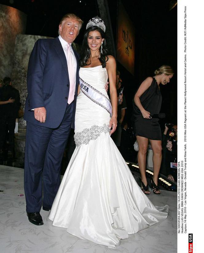 Miss USA Rima Fakih i Donald Trump