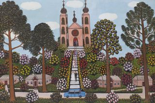 Nikifor, Maria Korsak i Erwin Sówka na jednej wystawie