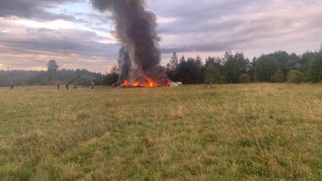 Katastrofa samolotu . Na liście pasażerów Jewgienij Prigożyn  