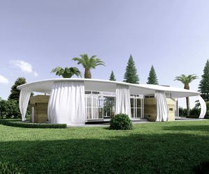 Dach jak poduszka powietrzna. Dom pod Marrakeszem - architektura hybrydowa