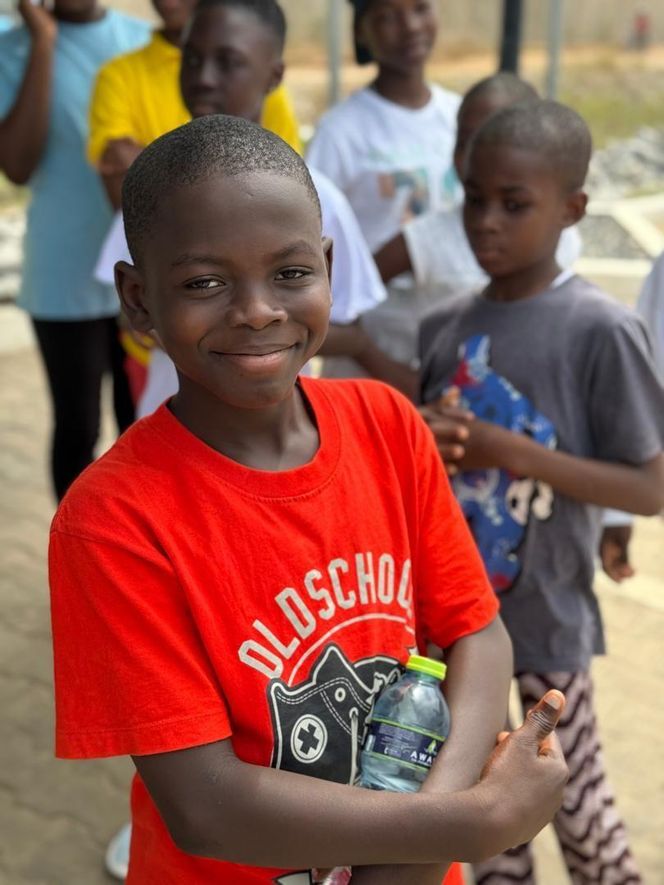 Łukasz Lis w Afryce