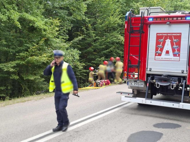 Wypadek na Zgodnej w Starachowicach