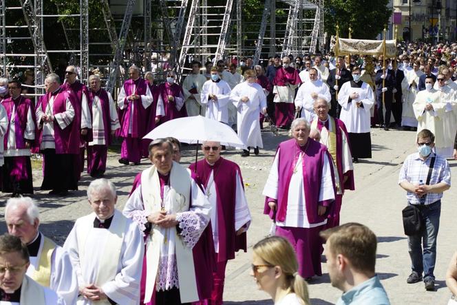 Procesja Bożego Ciała w Poznaniu 03.06.2021 