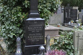 Grób rodziców Jarosława  Kaczyńskiego