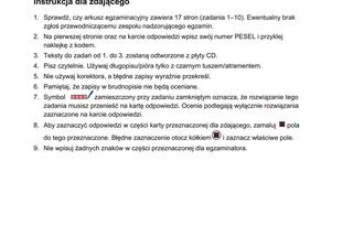 Matura 2024: angielski. Arkusze CKE i odpowiedzi. Poziom podstawowy [Formuła 2015]