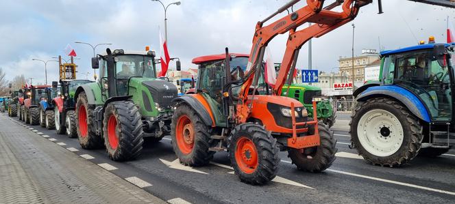 Protest rolników w Lublinie [GALERIA]