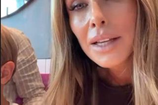 Rozenek-Majdan wyskoczyła z samolotu! Armagedon na lotnisku, dzieci wyproszone!