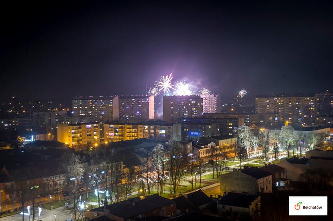 Huczne powitanie 2020! Niebo rozświetliło się barwnymi fajerwerkami