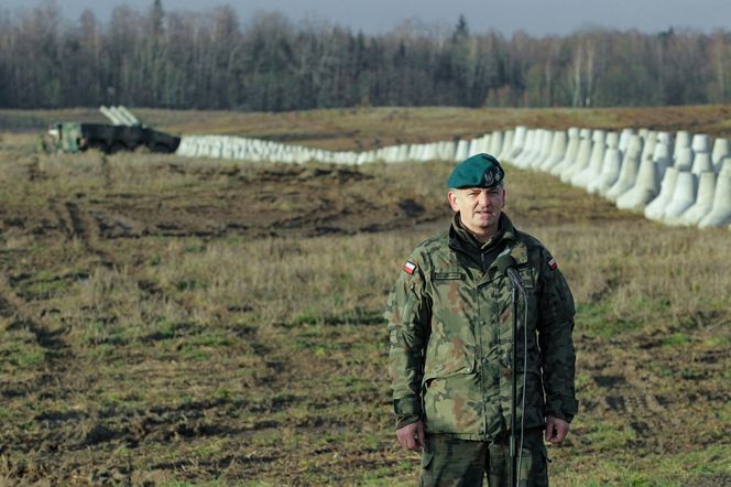 Donald Tusk odwiedził pierwszy odcinek Tarczy Wschód