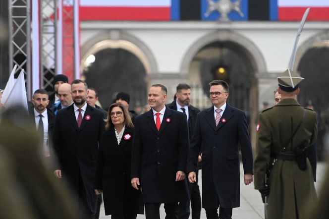 Święto Niepodległości. Karol Nawrocki na placu Piłsudskiego