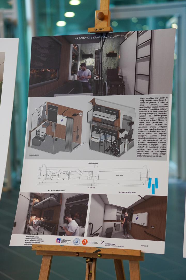 Tak mogą wyglądać wagony przyszłości.