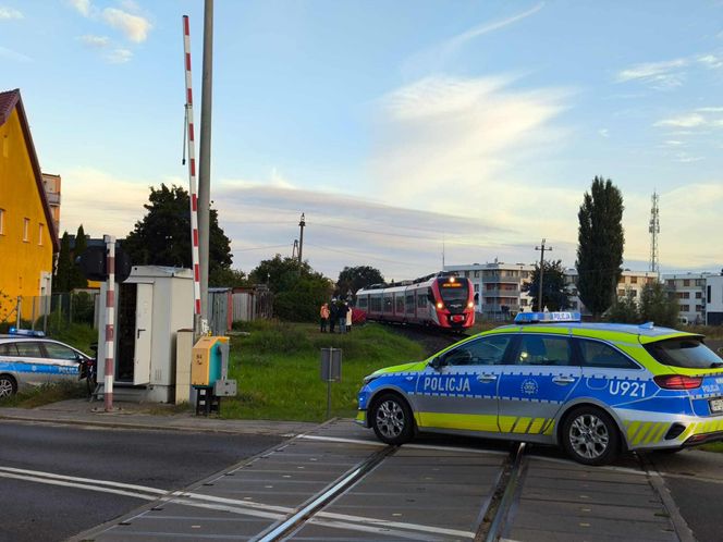 Wągrowiec. Śmiertelny wypadek na przejeździe kolejowym