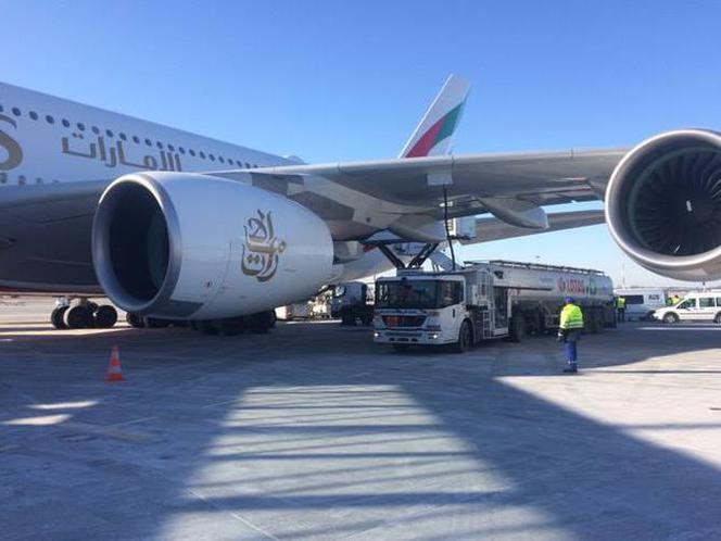 Airbus A380 wylądował na Lotnisku Chopina