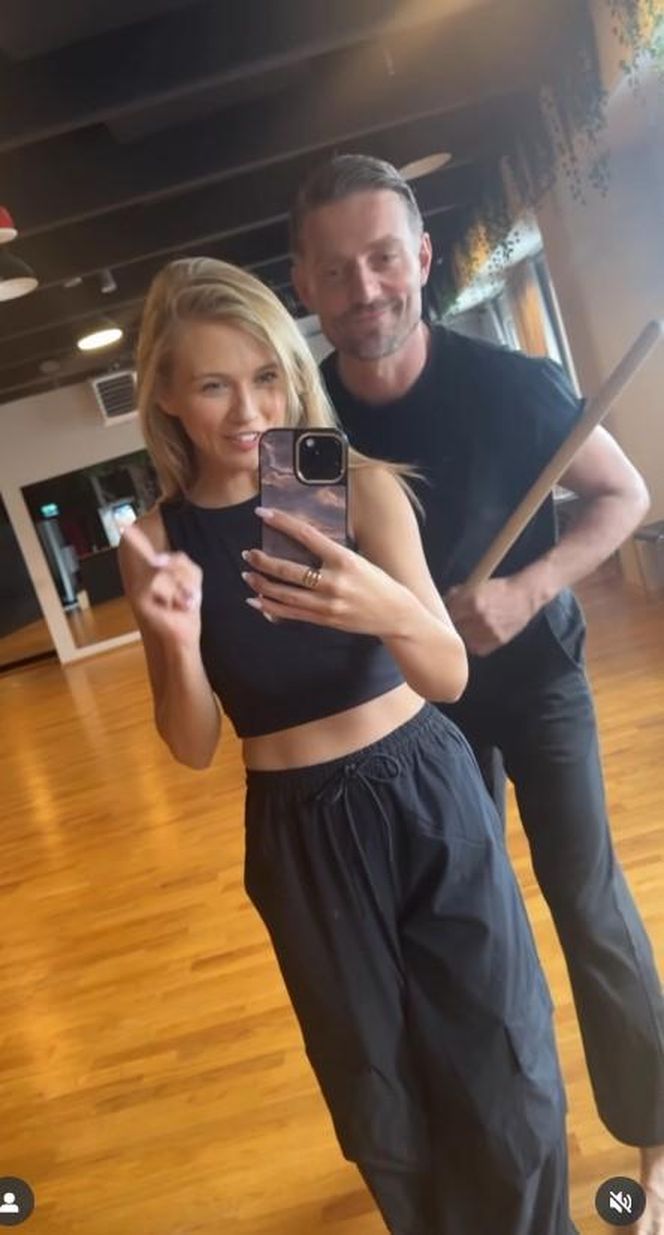 Agnieszka Kaczorowska i Marcin Rogacewicz