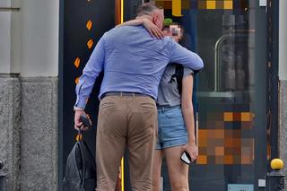 Michał Kobosko kierował ruchem w centrum Warszawy