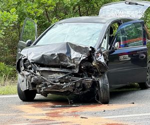  Czołowe zderzenie w Wawrze