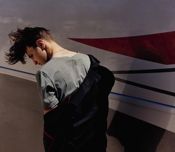 Anwar Hadid dla Hugo Boss