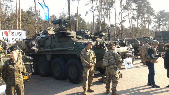 Żołnierze NATO zatrzymali się w Warszawie