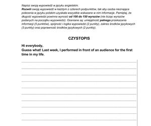 Matura z j. angielskiego 2025. ARKUSZE ZADAŃ Formuła 2023