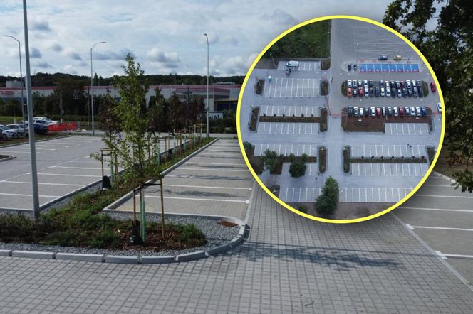 Nowy parking przy pętli Turkusowa