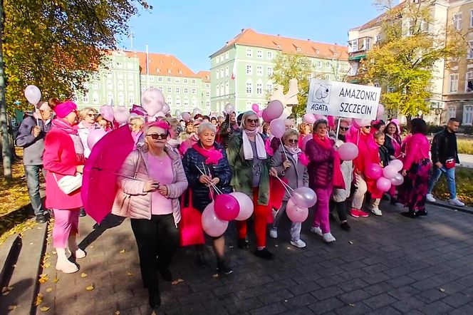 Marsz Różowej Wstążki w Szczecinie