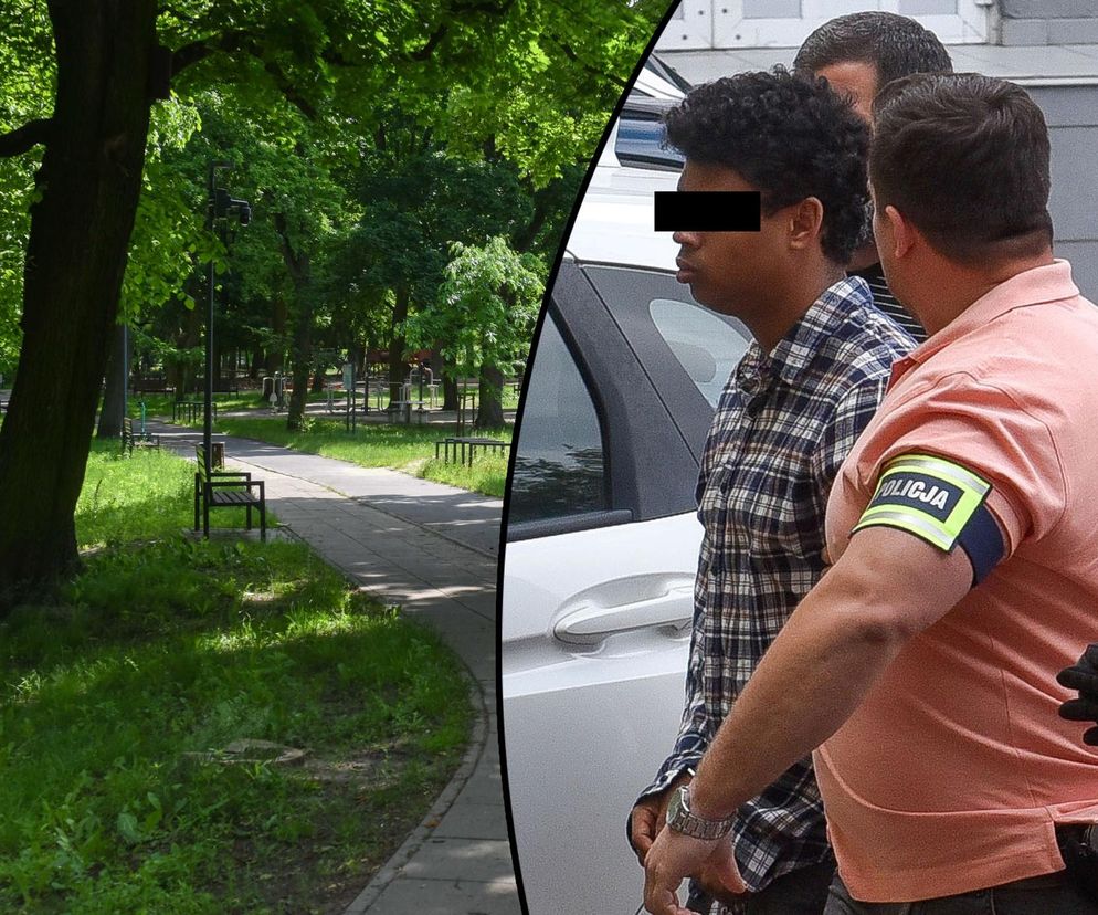 Toruń. Napastnik, który chciał zabić 24-letnią Klaudię doprowadzony do prokuratury. Mamy zdjęcia [GALERIA]