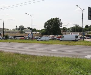 Tak wygląda al. Unii Lubelskiej w Lublinie przed przebudową (pierwsza połowa czerwca 2025)
