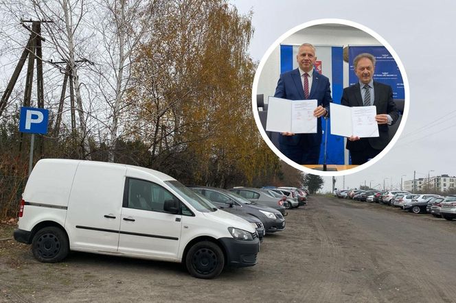 Ponad 160 miejsc i dwa nowe parkingi przy stacji Siedlce Zachodnie. Miasto podpisało umowę