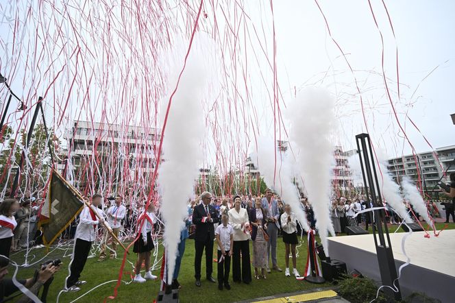 Rozpoczęcie roku w nowej szkole na Mokotowie. Zbudował ją deweloper