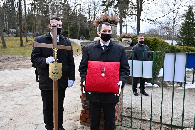 Pogrzeb Piotra Świąca w Gdańsku, 13.03.2021 r.