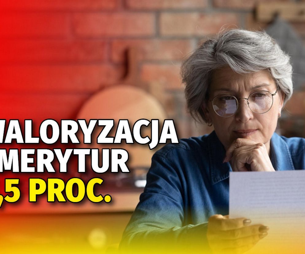 Waloryzacja emerytur 5,5 proc. 