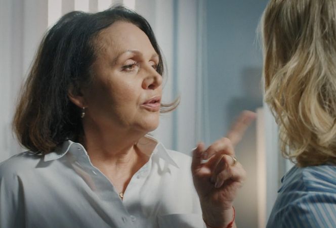 M jak miłość, odcinek 1851. Judyta (Paulina Chruściel), Marysia (Małgorzata Pieńkowska)