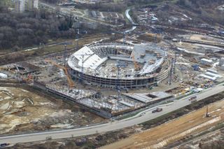 Tak powstawał stadion Tarczyński Arena we Wrocławiu