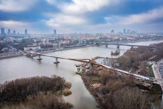 Kładka pieszo-rowerowa przez Wisłę