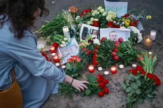 Wiec przed ambasadą Rosji w Niemczech