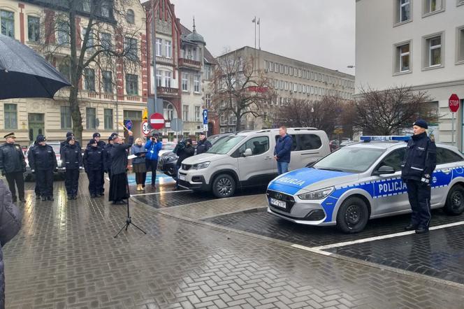 Nowe radiowozy olsztyńskich policjantów