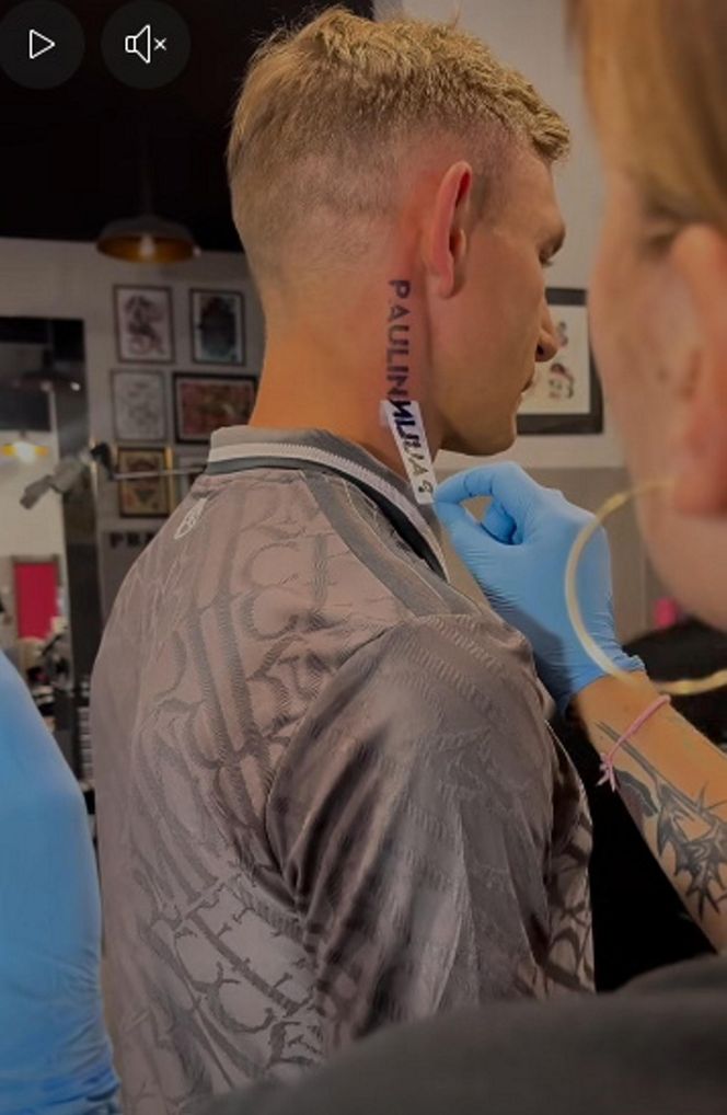 Jakub Rzeźniczak i jego żona zrobili sobie nowe tatuaże