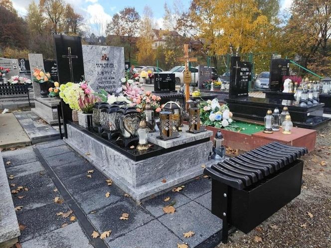 Justyna i Zbyszek zginęli z rąk Tadeusza Dudy. Pomnik na cmentarzu przypomina o horrorze