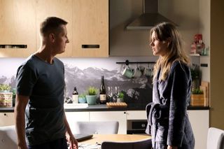 	M jak miłość odc. 1840. Paweł (Rafał Mroczek), Franka (Dominika Kachlik)