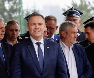 Prezydent na dożynkach.