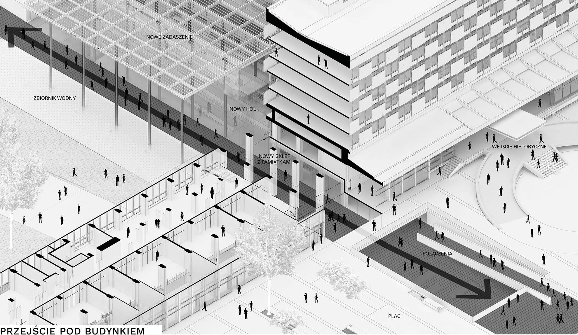 Muzeum Architektury w Krakowie według Studio Woodroffe Papa, Gόmez Platero Arquitectos, Architekt Wojciech Fudala oraz JBA - Justyna Boduch Atelier