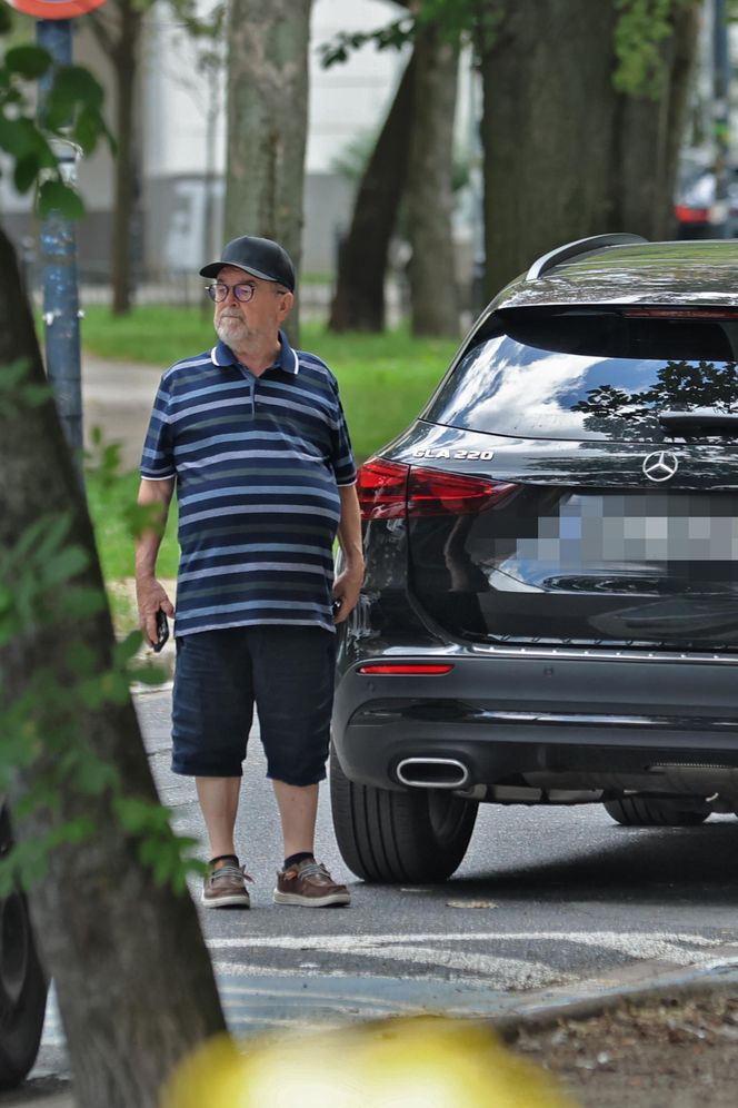 Edward Miszczak i Anna Cieślak na bazarku