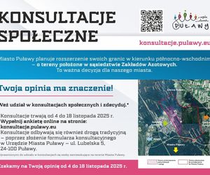 Puławy - konsultacje społeczne dotyczące zmiany granic miasta [AUDIO]