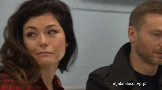 M jak miłość odc. 1437. Andrzej Budzyński (Krystian Wieczorek), Kinga (Katarzyna Cichopek)