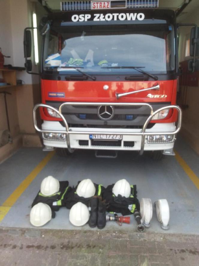 Strażacy powiatu iławskiego przekazali sprzęt dla ukraińskich strażaków